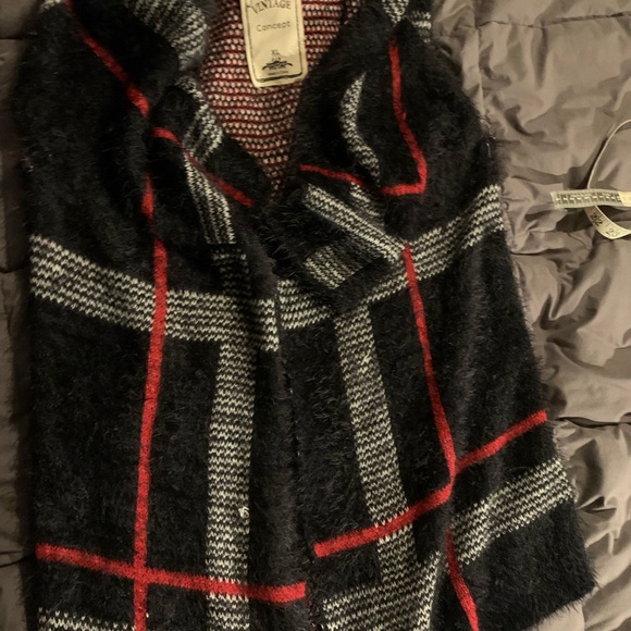 Vintage Concept sweater vest red/black/white - Picture 4 of 4